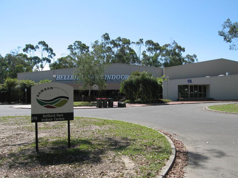 Drouin - Bellbird Park, Lampard Road and Settlement Road: Bellbird Park Indoor Centre, Settlement Rd