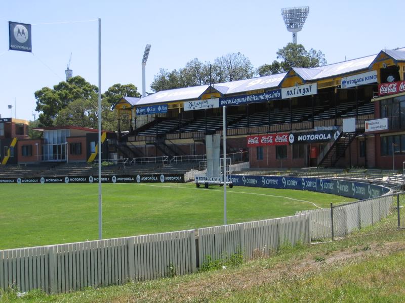 East Melbourne - Yarra Park at Jolimont and surroundings: Richmond Cricket Ground