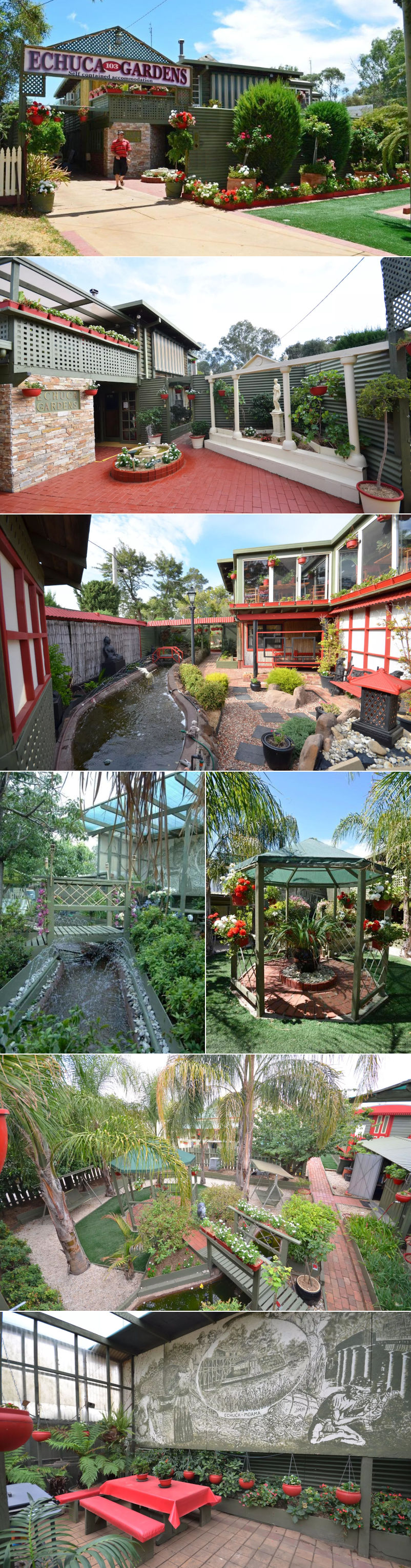 Echuca Gardens - The gardens