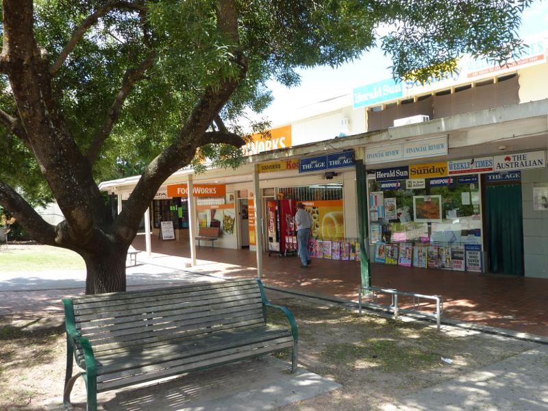 Eildon - Commercial centre and shops, Main Street: Newsagent and supermarket