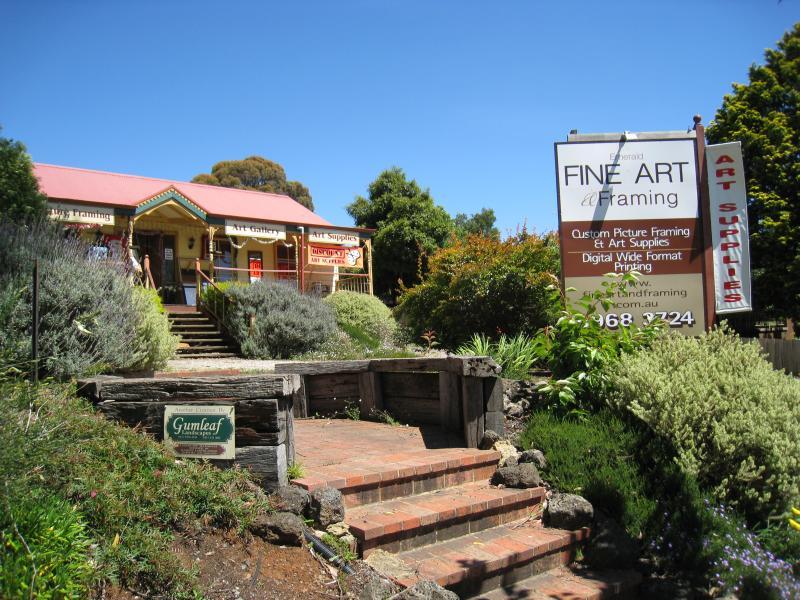 Emerald - Around Emerald: Gallery and framing studio, Main St