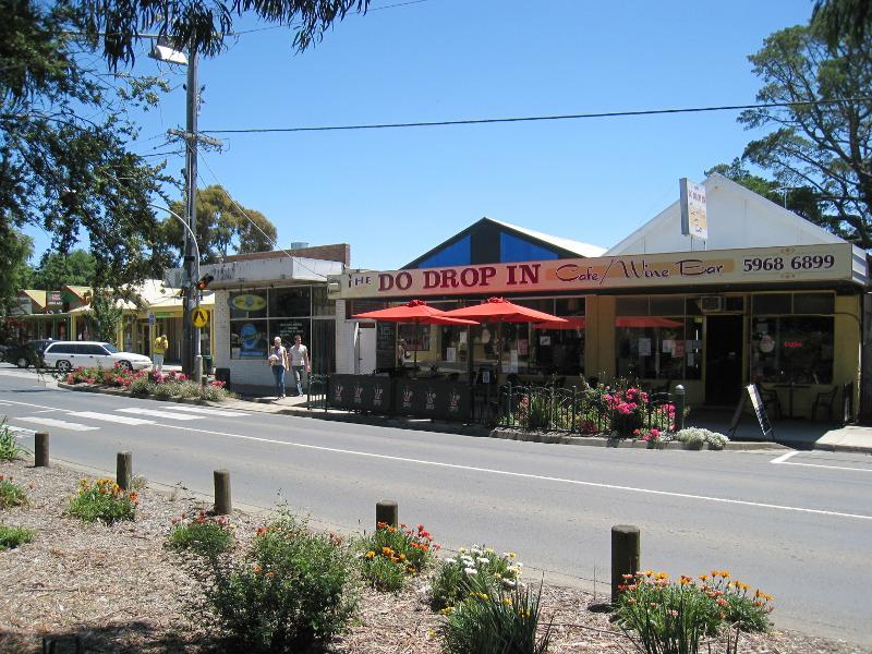 Emerald - Shops and commercial centre, Main Street between Beaconsfield Road and Monbulk Road: Shops along west side of Main St between Beaconsfield Rd and Monbulk Rd