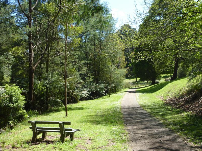 Emerald - Emerald Lake Park: Walking track near Lake Nobelius