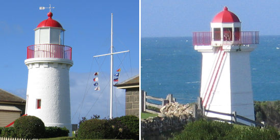 Lady Bay Lighthouses
