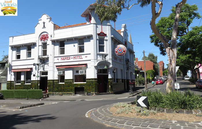 Fitzroy - Napier Hotel, corner Napier Street and Moor Street