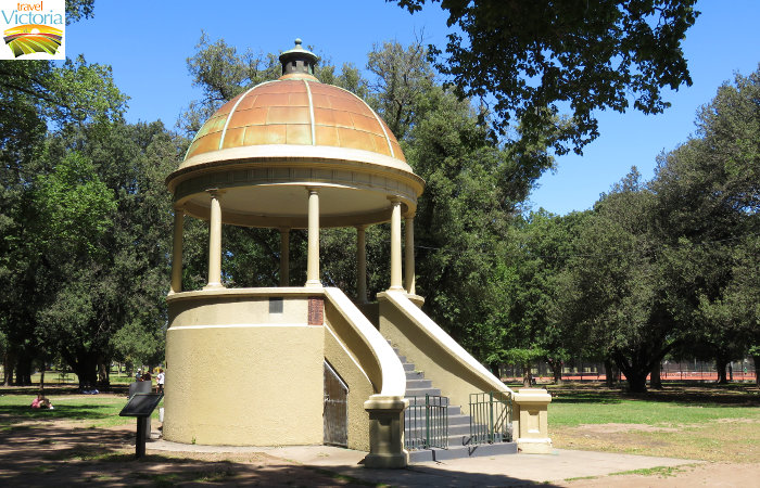 Fitzroy - Band rotunda, Edinburgh Gardens