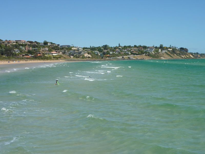 Frankston - Frankston Waterfront and Frankston Pier, Pier Promenade: South-westerly view from pier