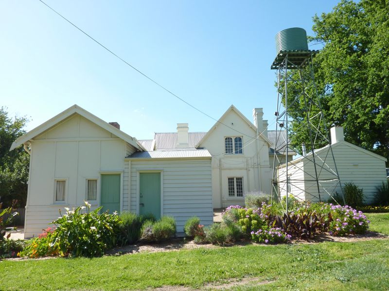 Frankston - Ballam Park Homestead, Cranbourne Road: Outbuildings at rear of homestead