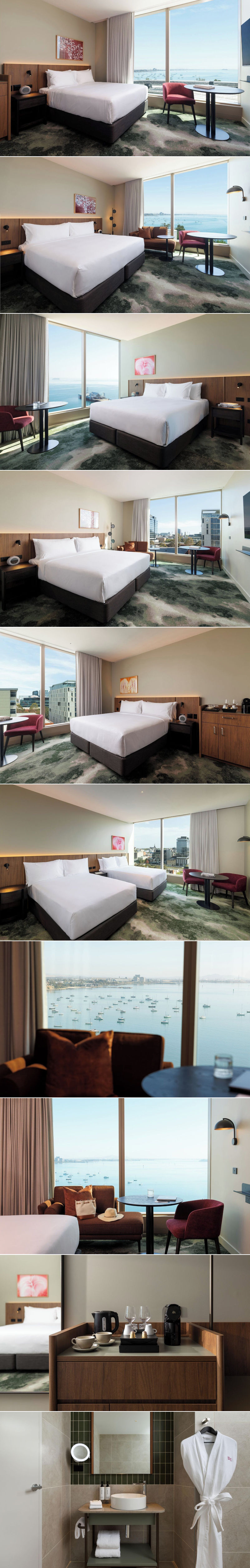 Crowne Plaza Geelong - Hotel rooms