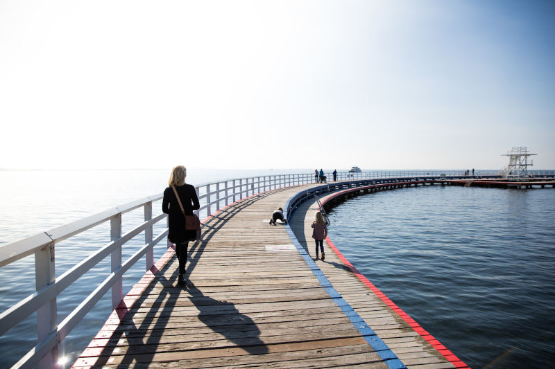 Geelong - Eastern Beach: swimming enclosure