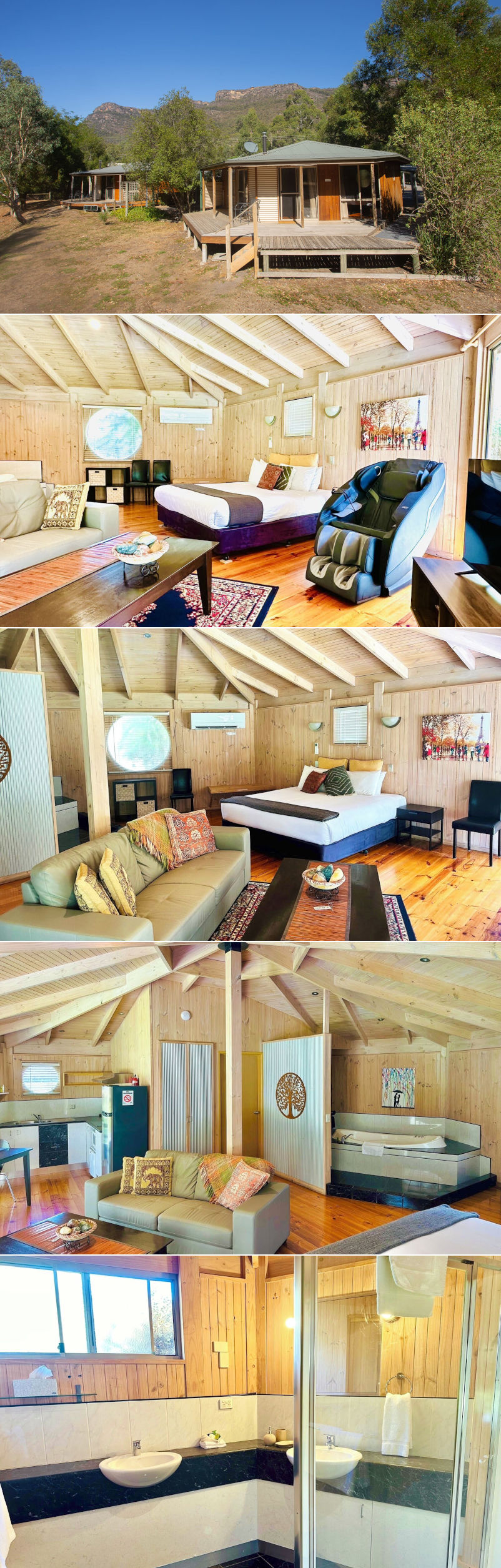 Grampians Chalets - Deluxe chalets