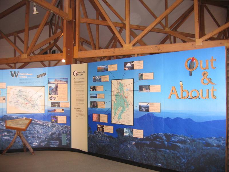 Halls Gap - National Park Visitor Centre, Grampians Road: Inside visitor centre