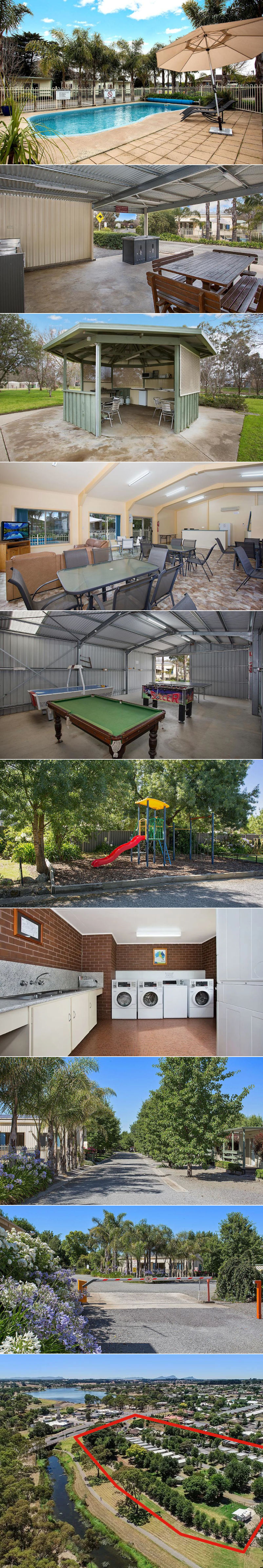 Lake Hamilton Motor Village & Caravan Park - Grounds and facilities