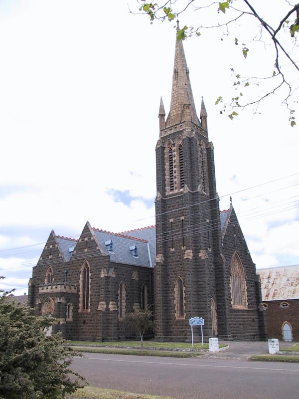 Hamilton - Church Hill, Gray Street: St Andrews Church, McIntyre St at Gray St