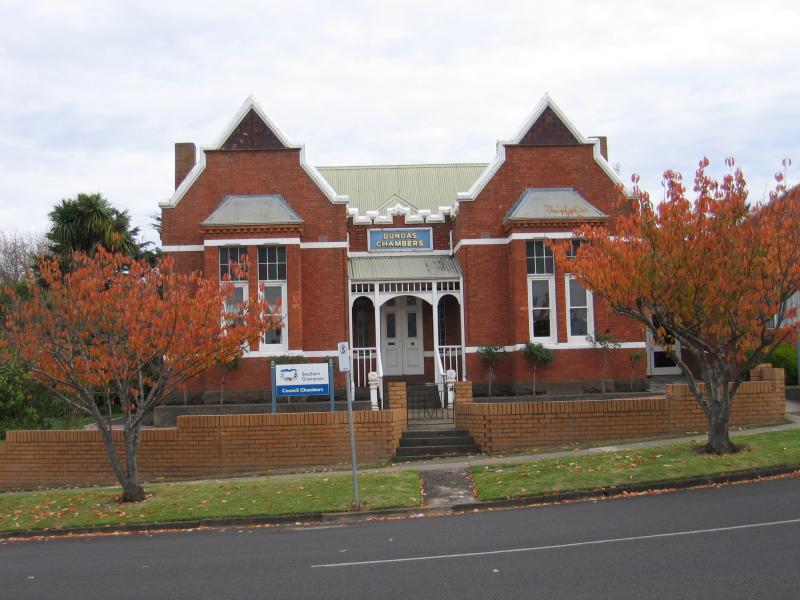 Hamilton - Melville Oval and surrounds: Council Chambers, Market Pl
