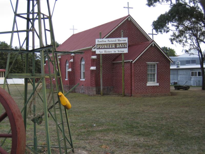 Hamilton - Pastoral Museum, Ballarat Road at Hiller Lane: Former St Luke's Lutheran Church