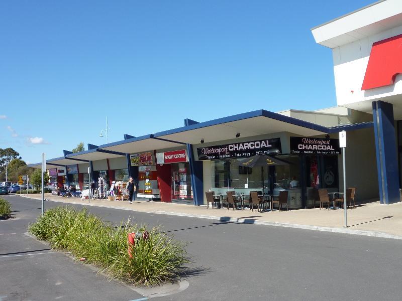 Hastings - Commercial centre and shops, High Street precinct: Shops adjacent to K-Mart