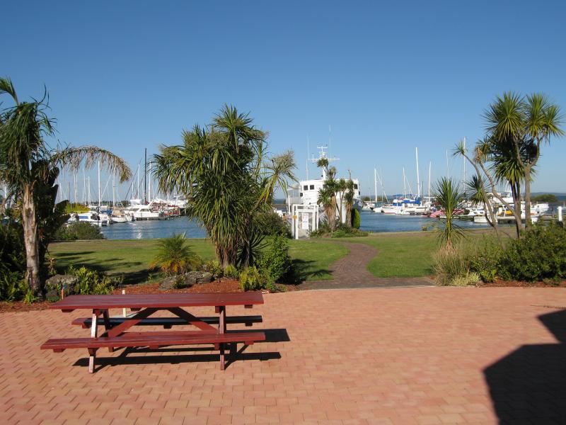 Hastings - Western Port Marina: Rear courtyard at the Anchorage