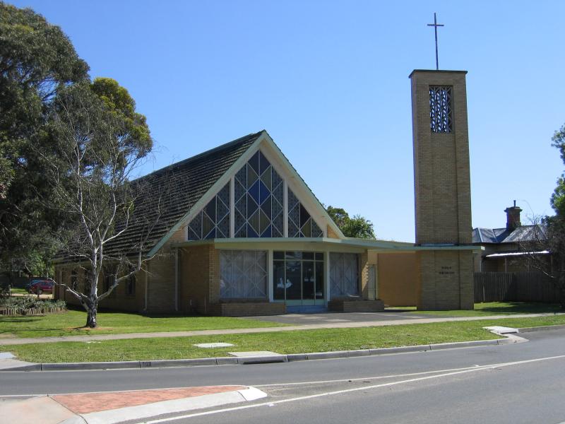 Hastings - Around town: Anglican Church, corner Church St and King St