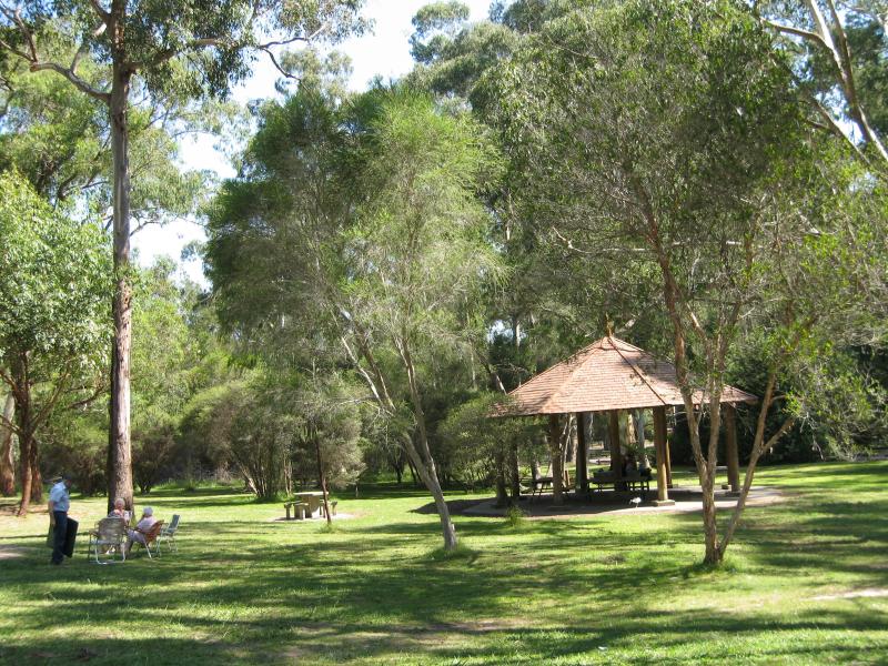 Healesville - Maroondah Reservoir: Picnic area near main car park