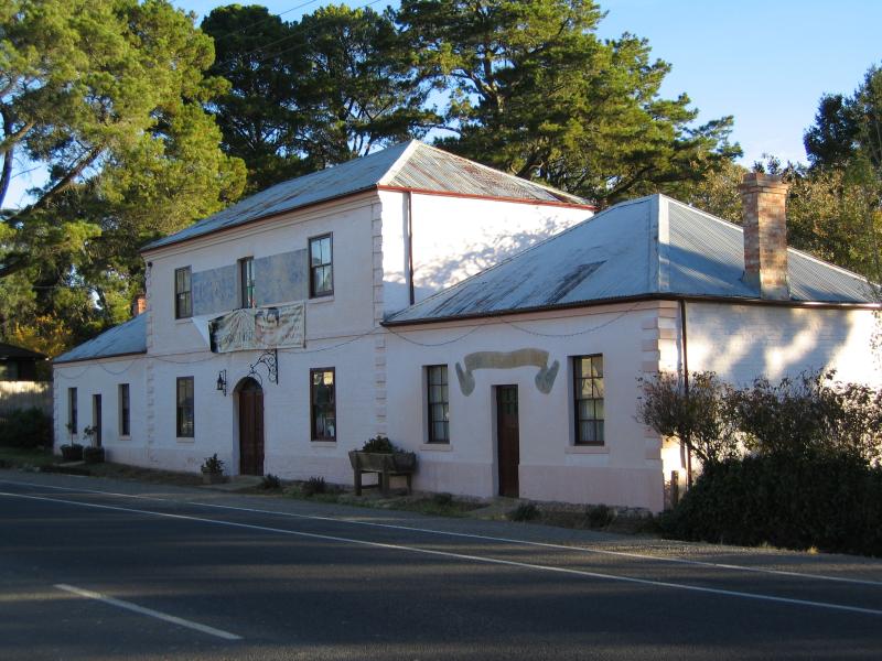 Hepburn Springs - Commercial centre and shops: Old macaroni factory, Hepburn Springs Rd