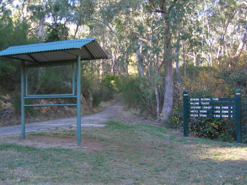Hepburn Springs - Mineral Springs Reserve: Walking tracks