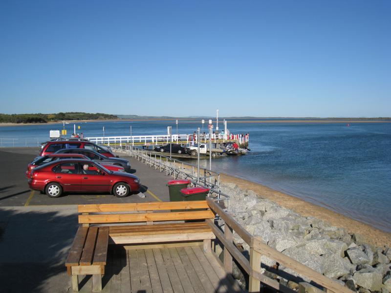 Inverloch - Inverloch Jetty, Anderson Inlet at Point Hughes: Car park at jetty