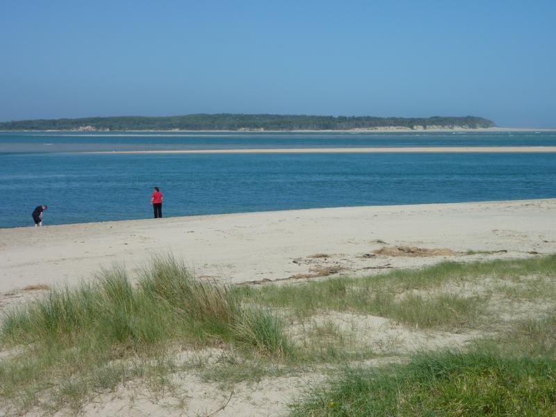 Inverloch - Beach along Ramsey Boulevard at Venus Street: View east towards Point Smythe
