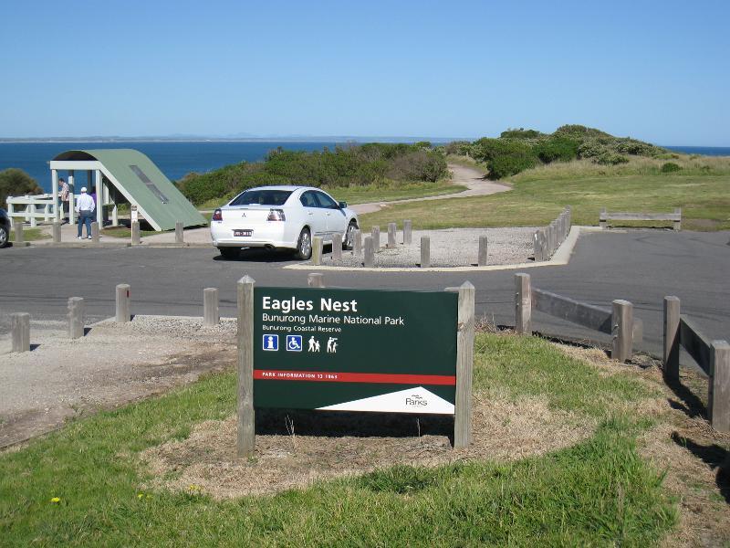Inverloch - Bunurong Coastal Drive, Eagles Nest: Car park