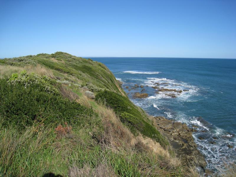 Inverloch - Bunurong Coastal Drive - Eagles Nest - South-easterly view from lookout