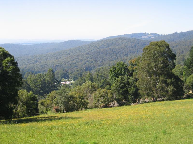 Kalorama - Kalorama Lookout, Mount Dandenong Tourist Road opposite Ridge Road: View across Kalorama Park
