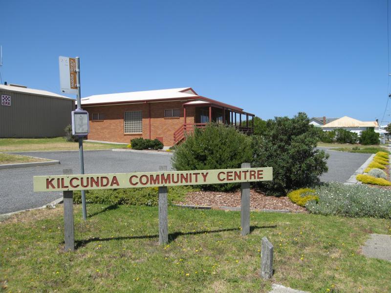 Kilcunda - Town centre, Bass Highway between Peppermint Road and Carew Street: Community centre, corner Bass Hwy and Peppermint Rd