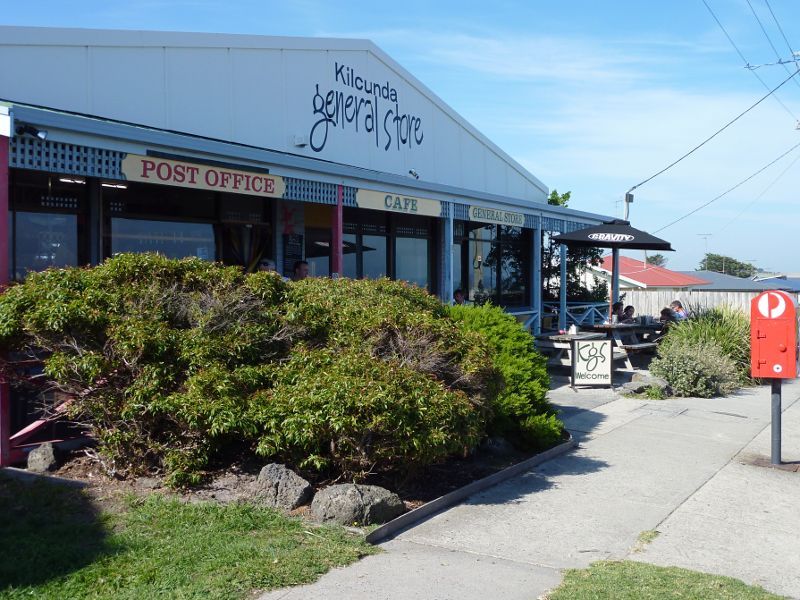 Kilcunda - Town centre, Bass Highway between Peppermint Road and Carew Street: Kilcunda General Store, Bass Hwy service road next to hotel