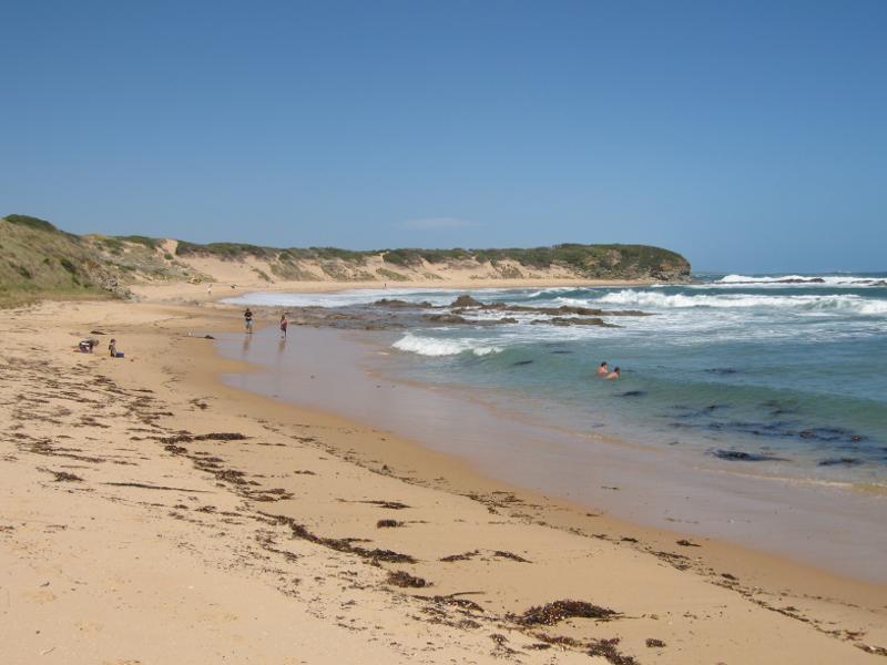 Kilcunda - Town beach: View south-east along beach