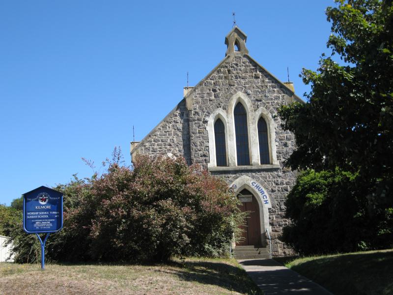 Kilmore - Churches of Kilmore: Uniting Church, Powlett St near Piper St