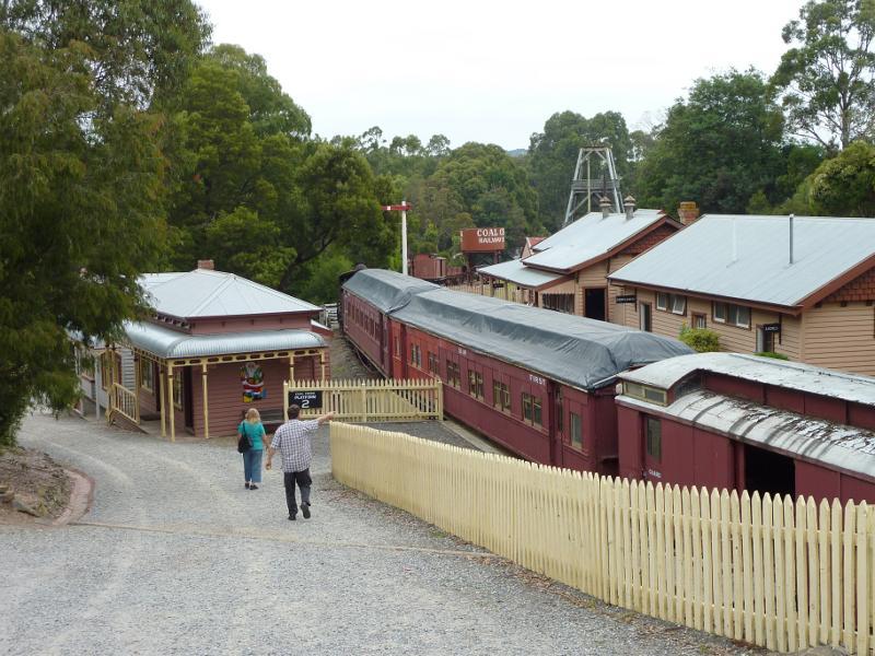 Korumburra - Coal Creek Heritage Village, Silkstone Road: Railway station