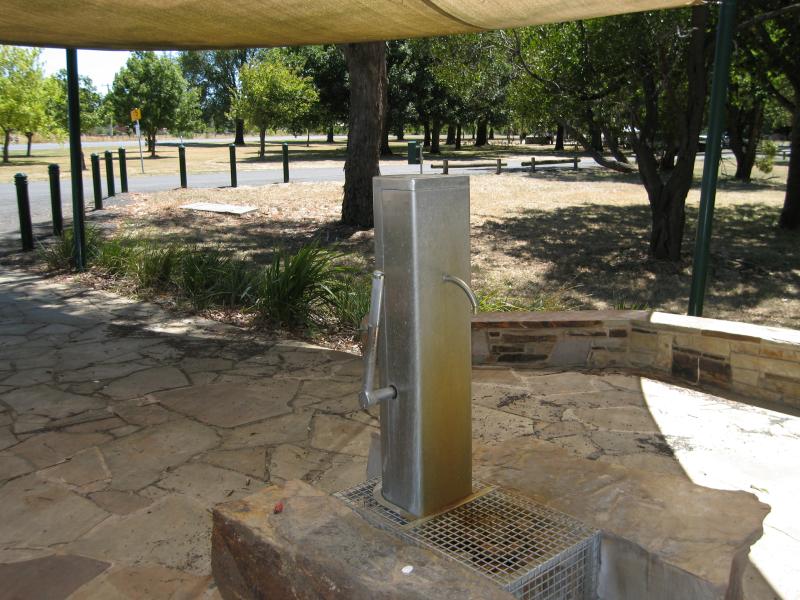 Kyneton - Kyneton Mineral Springs Reserve, Burton Avenue: Mineral spring at eastern end of reserve