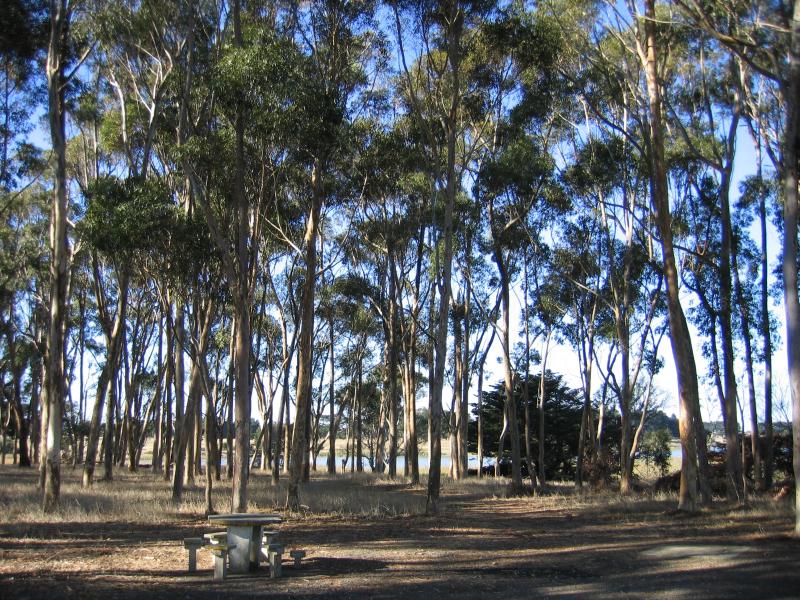 Lake Bolac - Lake Bolac, northern end fronting Glenelg Highway - Picnic areas