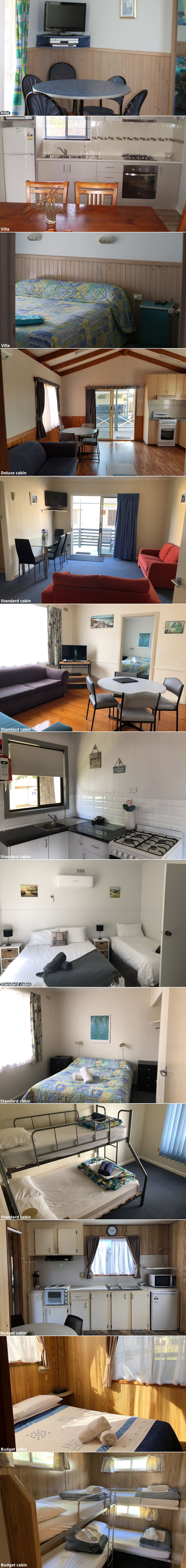 Koonwarra Family Holiday Park - Villas and cabins