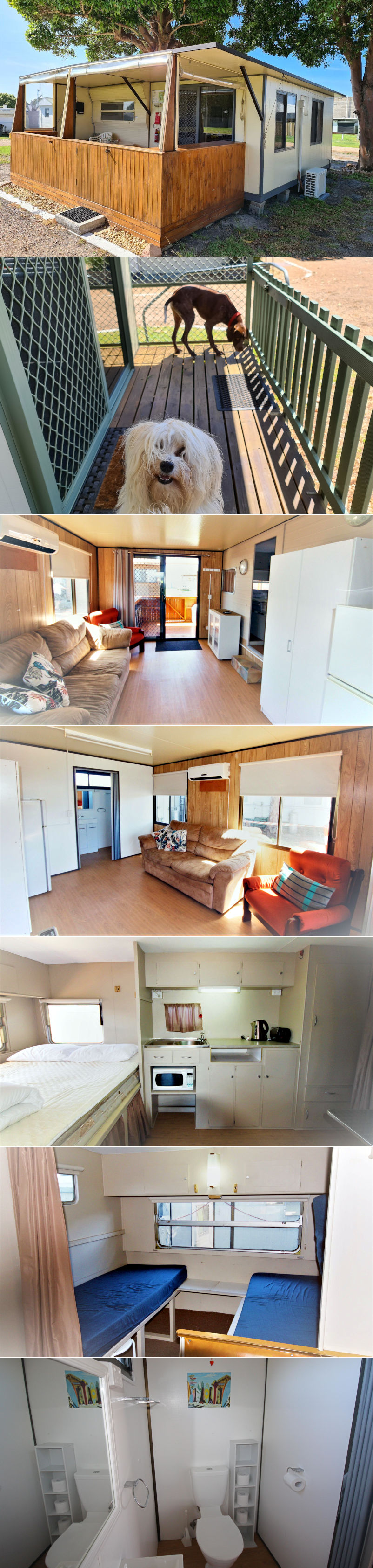 Adult Only & Pet Friendly Prime Tourist Park - Ensuite vans