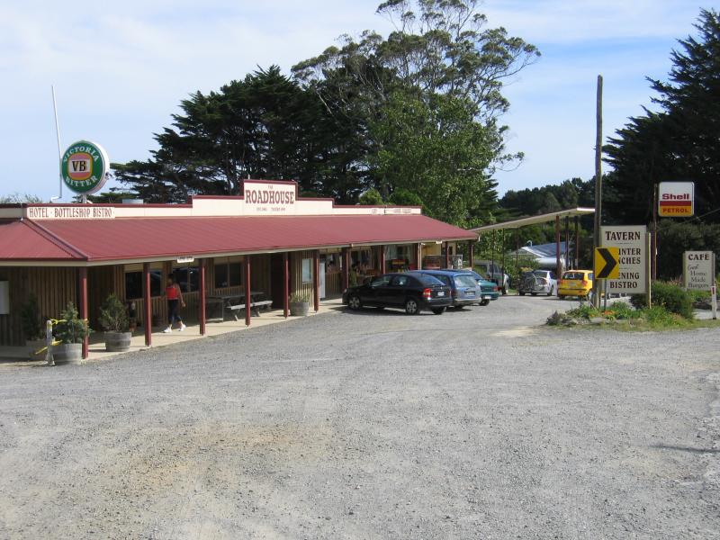 Lavers Hill - Shops and commercial centre: Roadhouse, Great Ocean Road