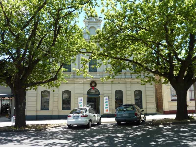 Lilydale - Castella Street: Yarra Ranges Regional Museum (former shire offices), west side of Castella St