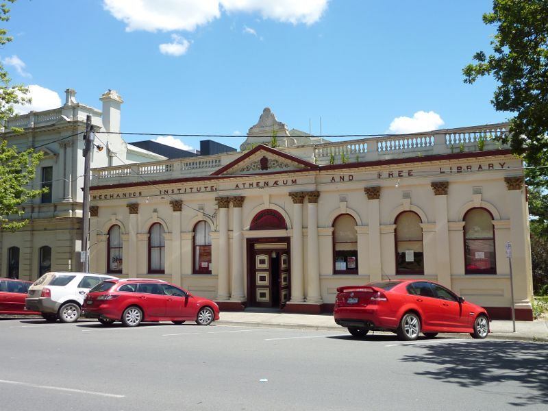 Lilydale - Castella Street: Athenaeum, west side of Castella St