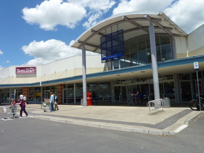 Lilydale - Lilydale Marketplace Shopping Centre, Hutchinson Street: Main entrance facing car park