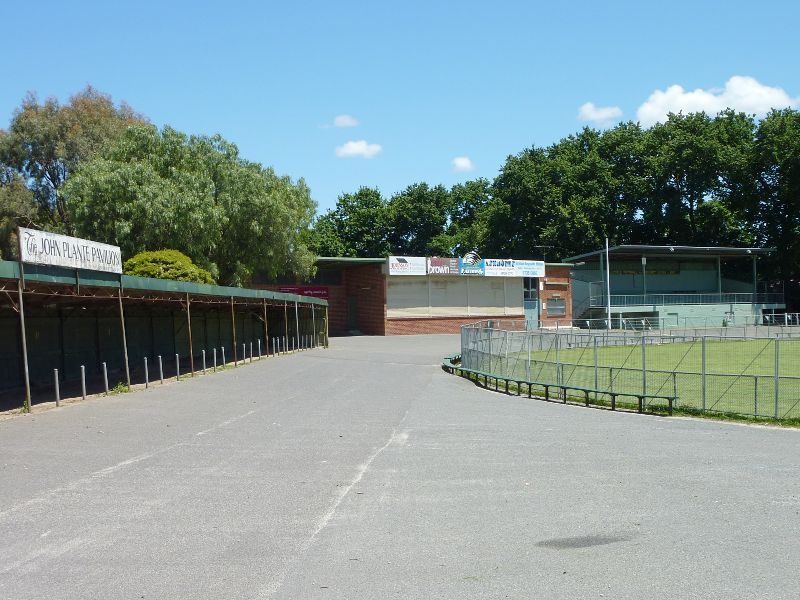 Lilydale - Lilydale Recreation Reserve, off Main Street and Chapel Street: John Plante Pavilion and main oval