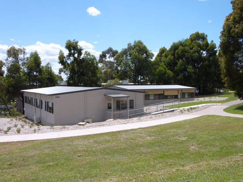 Lilydale - Yarra Ranges Council offices, Anderson Street: Offices at southern end