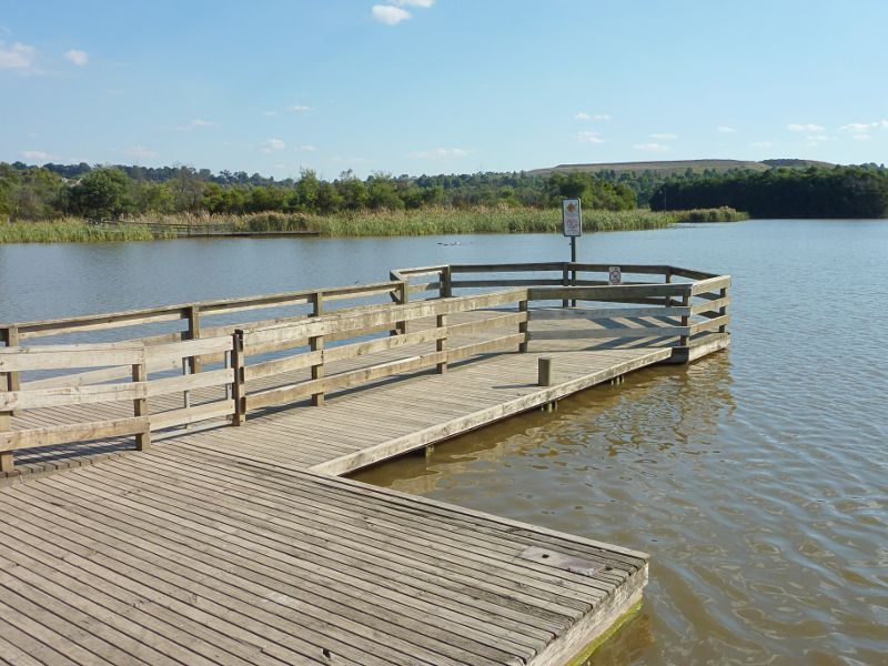 Lilydale - Lillydale Lake Park, Swansea Road: End of jetty