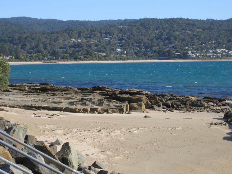 Lorne - Point Grey and jetty: View north across Loutit Bay from jetty