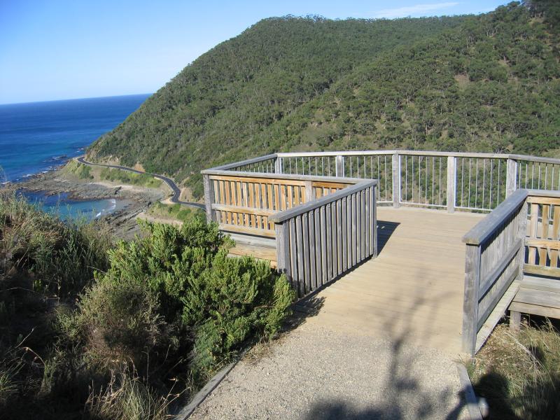 Lorne - Teddys Lookout: Lower lookout viewing platform