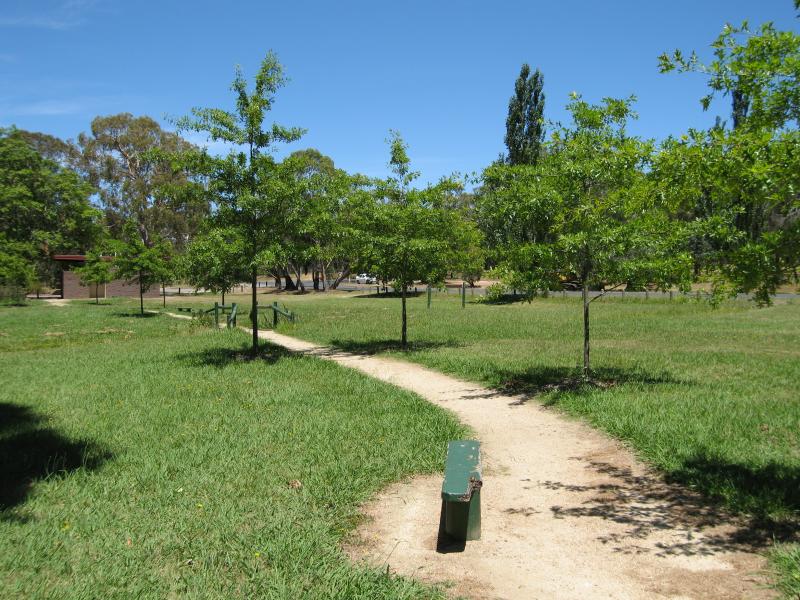 Macedon - Centennial Park, Mount Macedon Road: Walking path through park